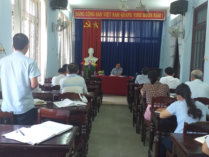 Ban Tuyên giáo Thị ủy Hương Trà tổ chức Họp Cộng tác viên dư luận xã hội thị xã tháng 8/2021